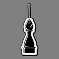 Zippy Pull Clip & Bishop Chess Piece Clip Tag (Silhouette)